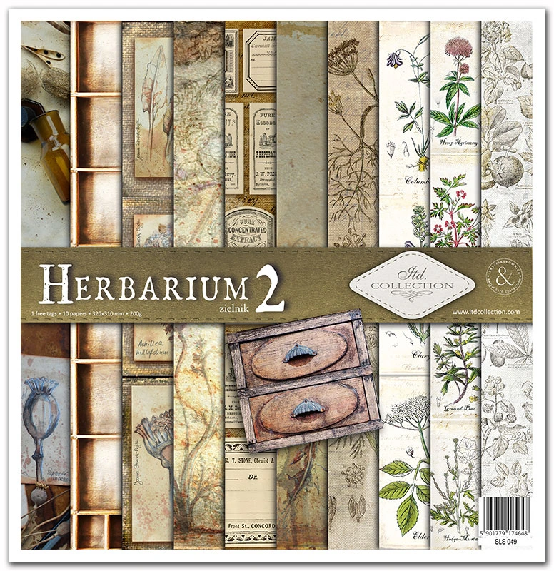 Herbarium 2 | Scrapbooking Papierset | ITD Collection